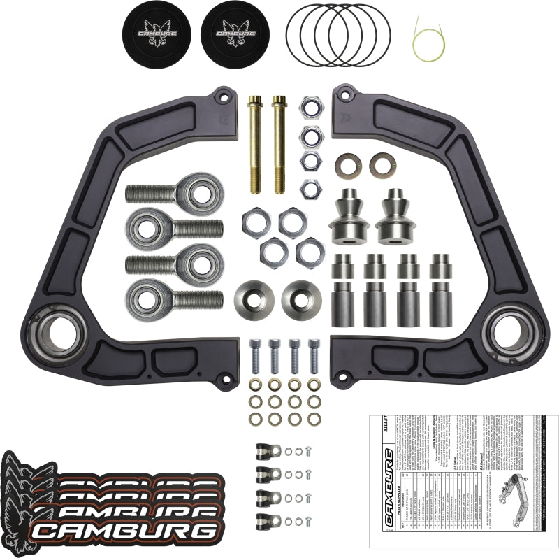 Camburg Toyota Tundra 2WD/4WD 07-21 KINETIK V2 Performance Billet Uniball Upper Arms-LTW Motorsports