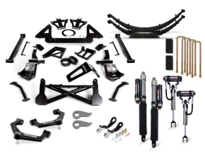 Cognito 20-24 Chevy/GMC Silv/Sierra 2500/3500 HD 2WD/4WD 12in Elite Lift Kit w/ Elka 2.5 RR Shocks-LTW Motorsports