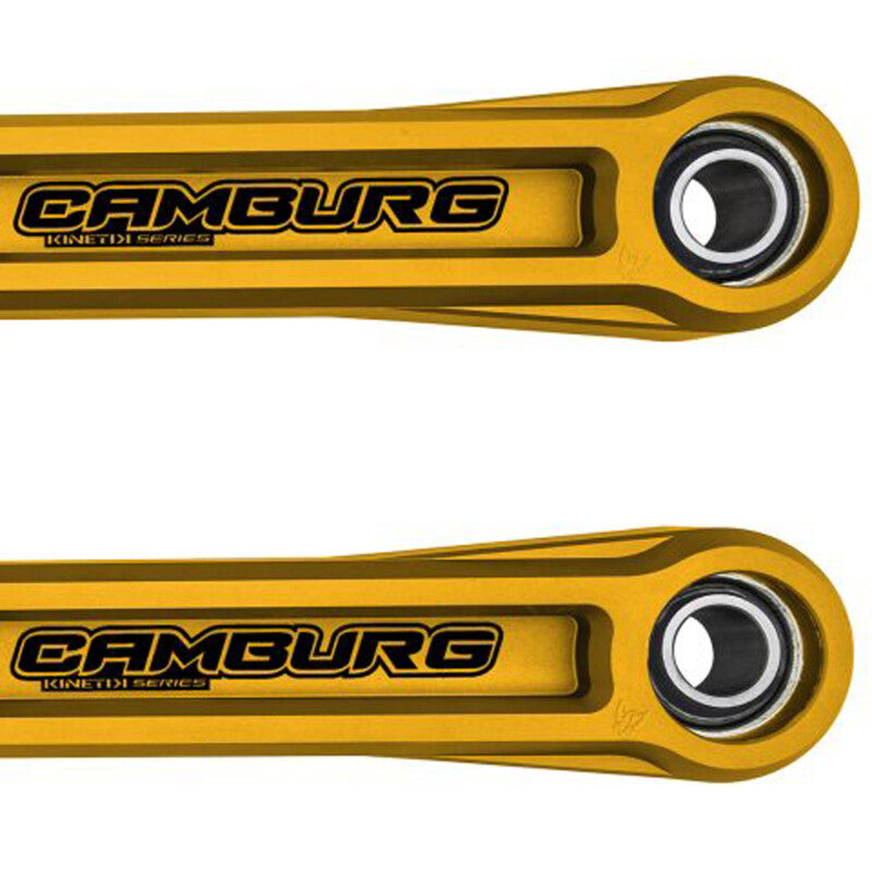 Camburg Ford Bronco 21-23 KINETIK Series Rear Billet Lower Trailing Arm Kit (Gold)-LTW Motorsports