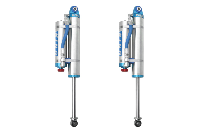 King Shocks 07-18 Chevrolet Silverado 1500 Rear 2.5 Dia Piggy Hose Res Shock w/Adjuster (Pair)-LTW Motorsports