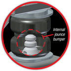 Air Lift Replacement Air Spring-LoadLifter 5000 Ultimate Bellows Type w/ internal Jounce Bumper