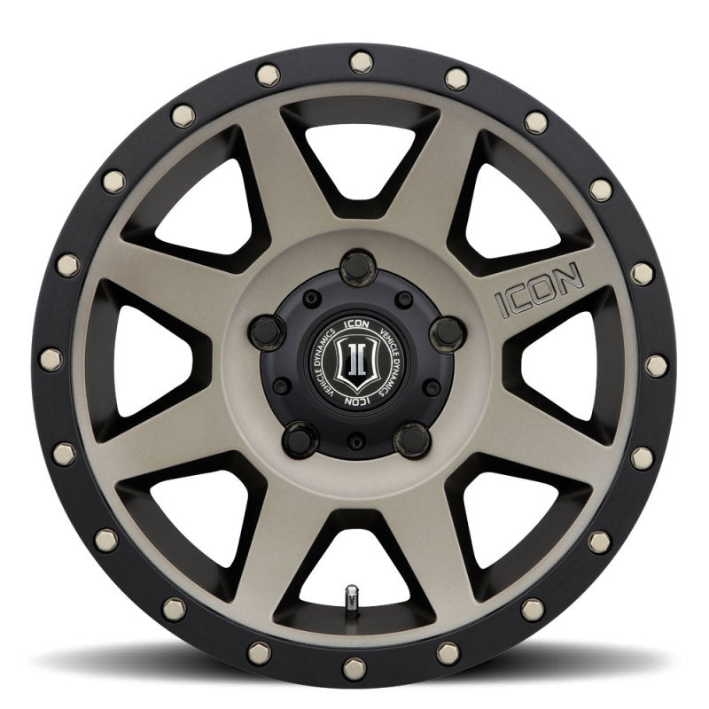 ICON Rebound 18x9 5x150 25mm Offset 6in BS 110.1mm Bore Bronze Wheel-LTW Motorsports
