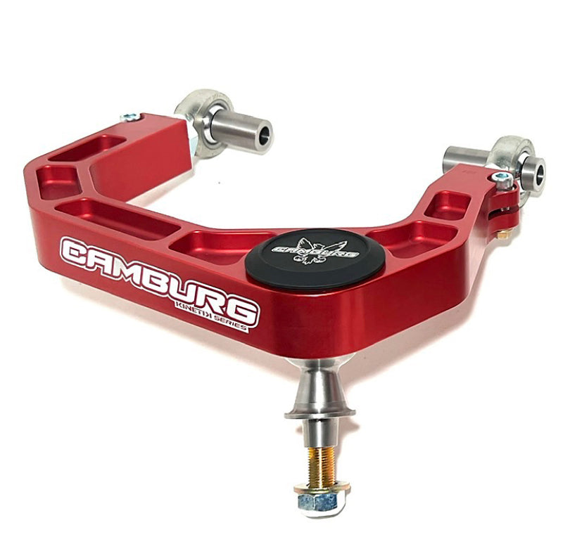 Camburg Toyota Tundra 2WD/4WD 07-21 KINETIK V2 Performance Billet Uniball Upper Arms (Red)-LTW Motorsports