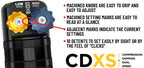 ICON 05-23 Toyota Tacoma Rear VS 2.5 Alum RXT Shock Absorbers Remote Resi w/ CDXS Pair