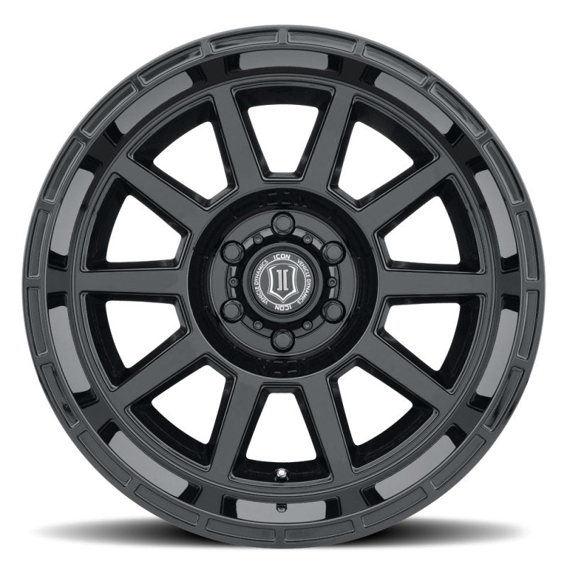 ICON Recoil 20x10 6x135 -24mm Offset 4.5in BS Gloss Black Wheel-LTW Motorsports