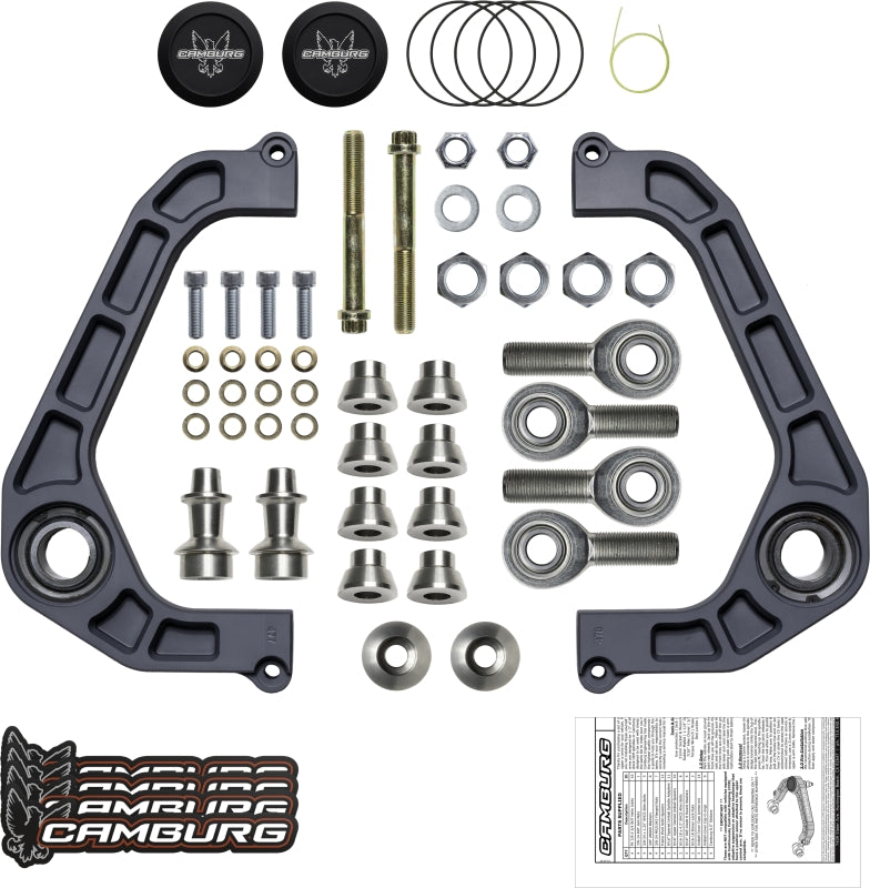 Camburg Ford F-150 2WD/4WD 21-23 KINETIK V2 Performance Billet Uniball Upper Arms-LTW Motorsports