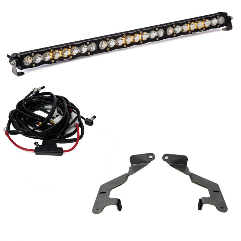 Baja Designs 2014+ 30in Grille LED Light Bar Kit For Toyota Tundra S8 Driving Combo-LTW Motorsports