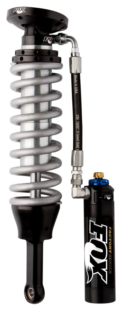 Fox 05+ Tacoma w/UCA 2.5 Factory Series 4.94in. Remote Res. Coilover Shock w/DSC Adj. - Black/Zinc-LTW Motorsports
