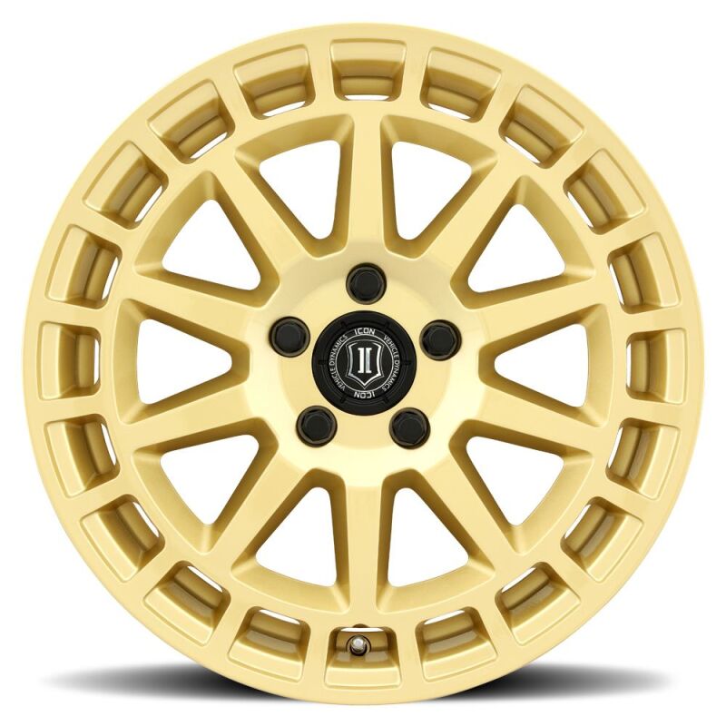 ICON Journey - 17x8 / 5x4.5 / +38mm / 6in BS - Gloss Gold Wheel-LTW Motorsports