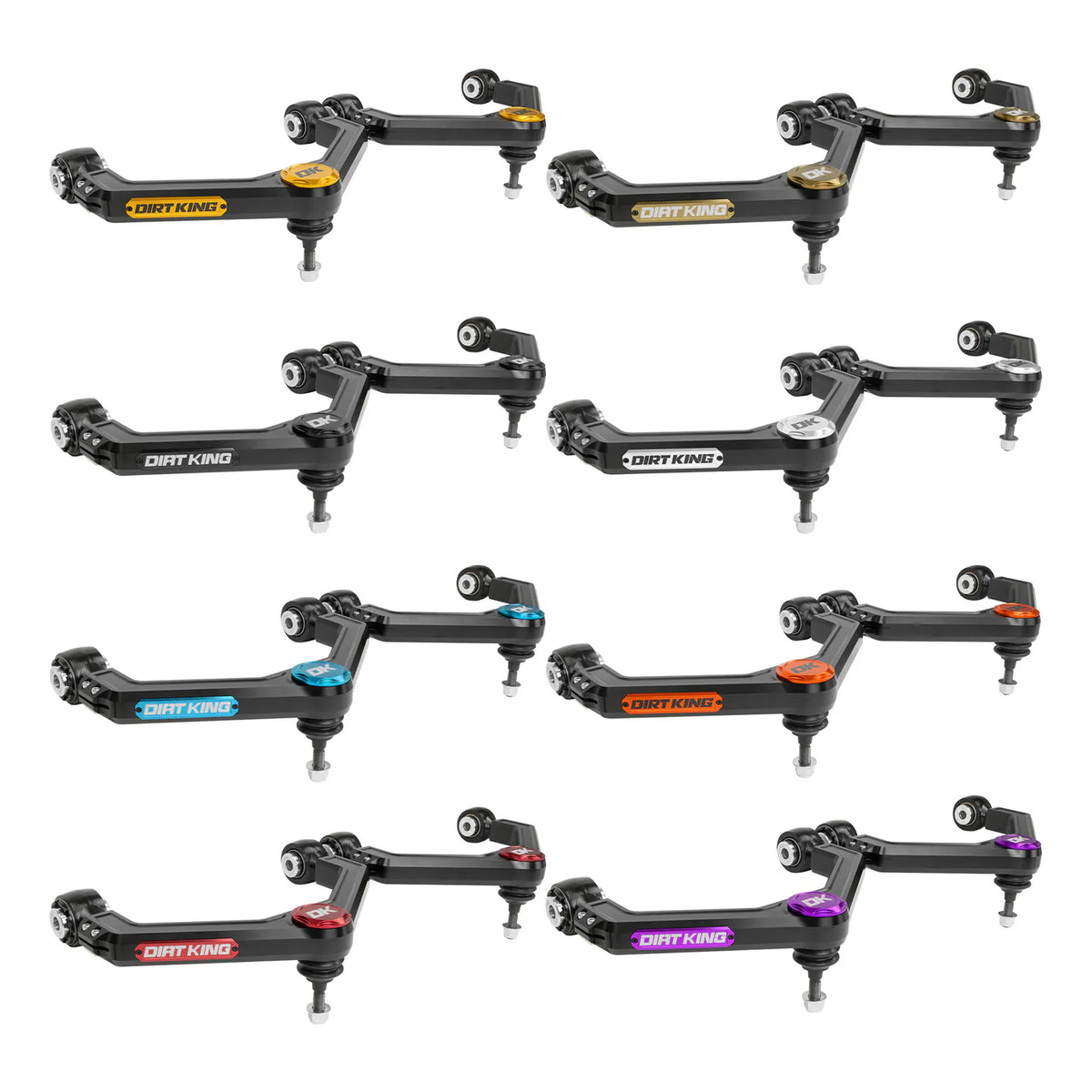 Dirt King Billet Upper Control Arms 2011-2025 Chevy/GMC 2500/3500