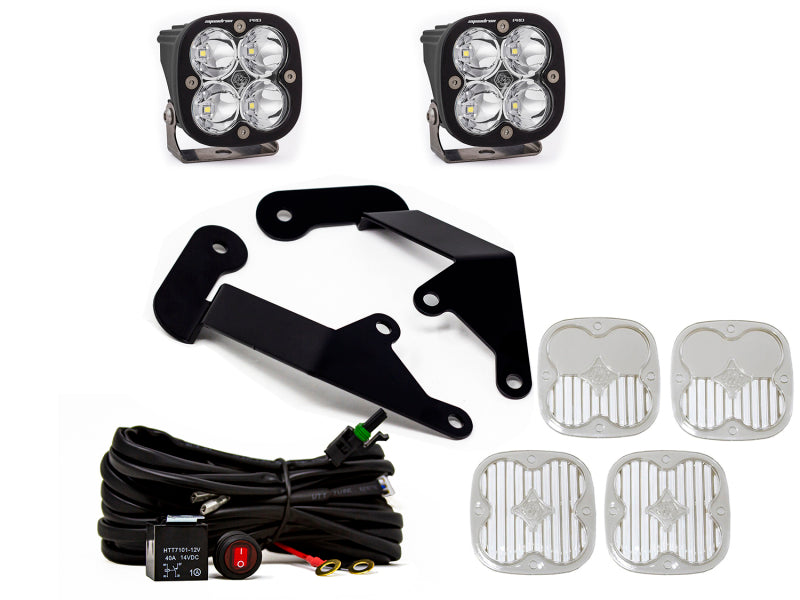 Baja Designs 21+ Ford Bronco Sport Squadron Sport Spot LED Light Pods - Clear-LTW Motorsports