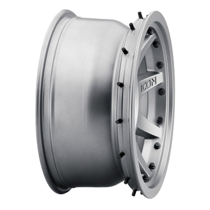 ICON Rebound Pro 17x8.5 5x5 -6mm Offset 4.5in BS 71.5mm Bore Titanium Wheel-LTW Motorsports