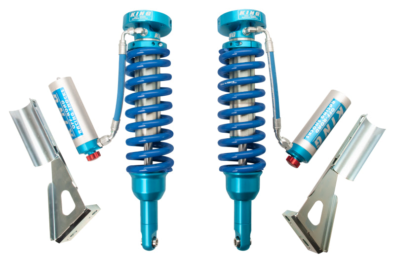 King Shocks 03-09 Lexus GX470 Front 2.5 Dia Remote Reservoir Coilover w/Adjuster (Pair)-LTW Motorsports