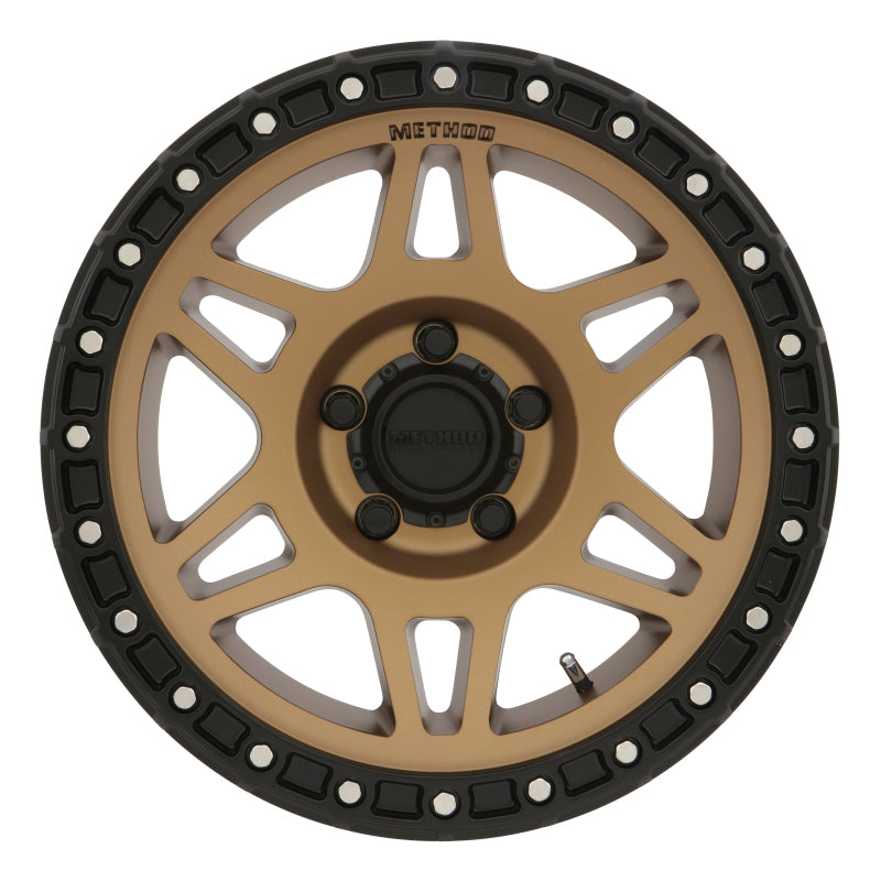Aluminum Wheels 17x8.5 MR312 Method Bronze BRZ Matte Black Lip Method