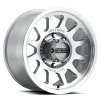 Method MR703 Bead Grip 18x9 12mm Offset 8x180 130.81mm CB - Machined Clear Coat