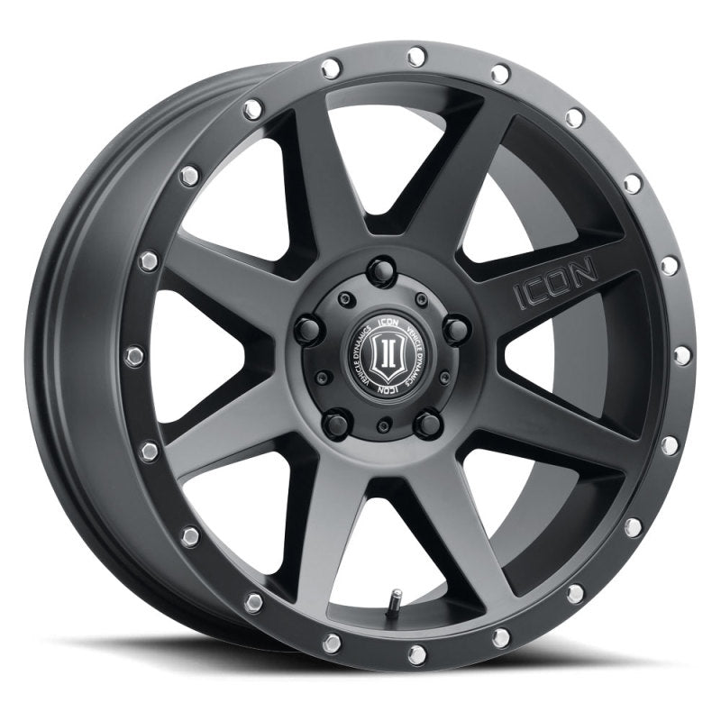 ICON Rebound 20x9 6x135 16mm Offset 5.625in BS Satin Black Wheel-LTW Motorsports