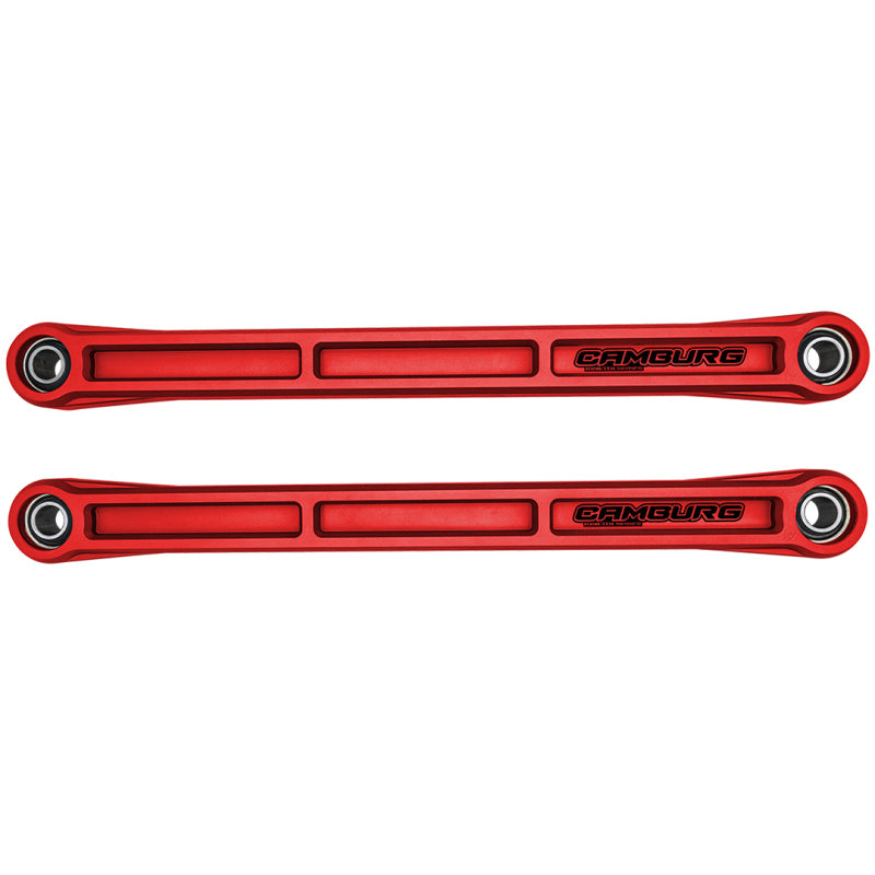Camburg Ford Bronco 21-23 KINETIK Series Rear Billet Lower Trailing Arm Kit (Red)-LTW Motorsports