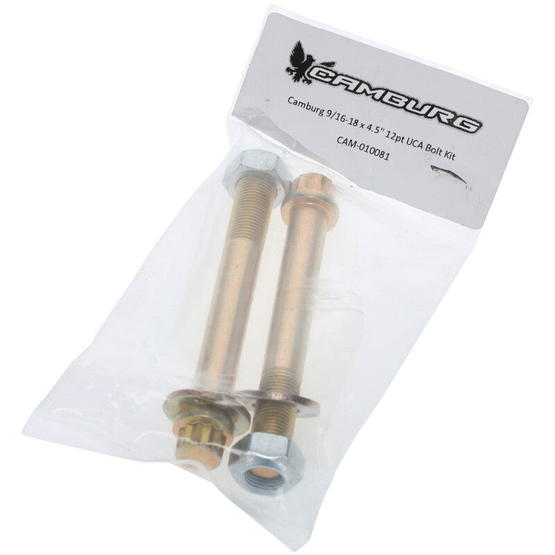 Camburg 9/16-18 x 4.5in. 12pt UCA Bolt Kit