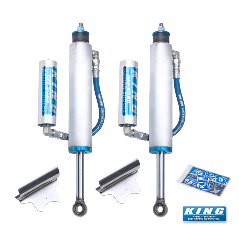 King Shocks 00-10 Chevrolet Silverado 2500/3500 Front 2.5 Dia Remote Reservoir Shock (Pair)-LTW Motorsports