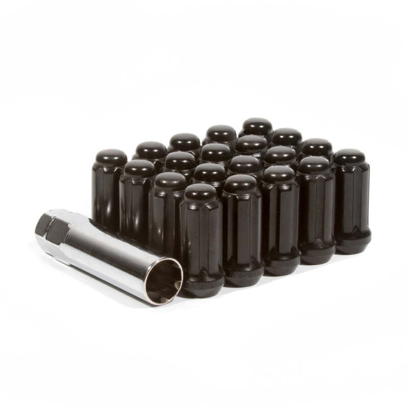 Method Lug Kit - Spline - 1/2-20 - 6 Lug Kit - Black - 24 Nuts