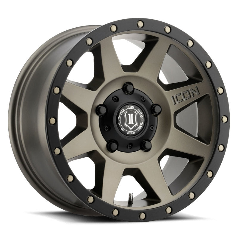 ICON Rebound 18x9 5x150 25mm Offset 6in BS 110.1mm Bore Bronze Wheel-LTW Motorsports
