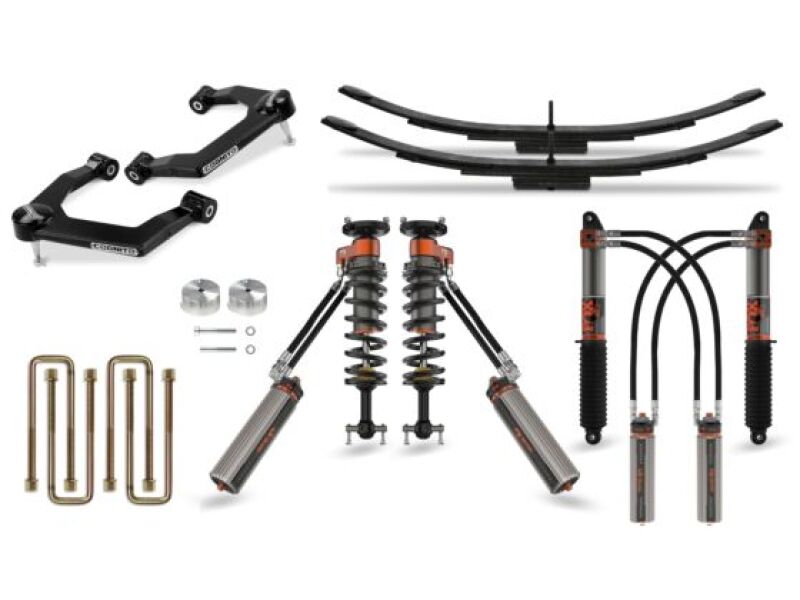 Cognito 19-24 Chevy/GMC Silv/Sierra 1500 Ultimate Leveling Kit With Fox FRS 3.0 IBP Shocks 3-Inch-LTW Motorsports