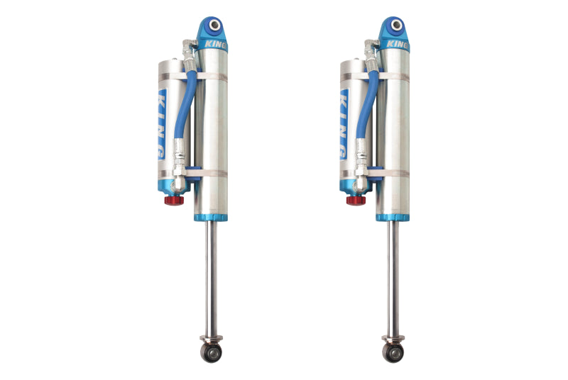 King Shocks 07-18 Chevrolet Silverado 1500 Rear 2.5 Dia Piggy Hose Res Shock w/Adjuster (Pair)-LTW Motorsports