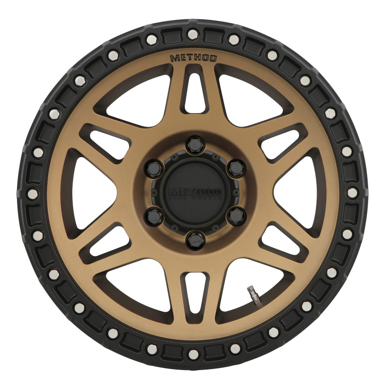 Aluminum Wheels 17x8.5 MR312 Method Bronze BRZ Matte Black Lip Method