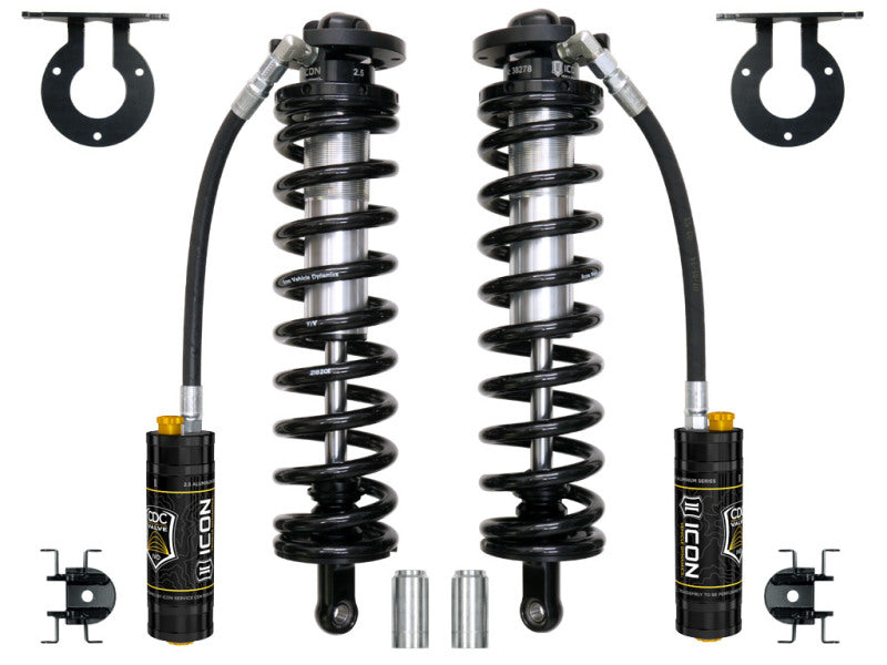 ICON 2005+ Ford F-250/F-350 Super Duty 4WD 4in 2.5 Series Shocks VS RR CDCV Bolt-In Conversion Kit-LTW Motorsports