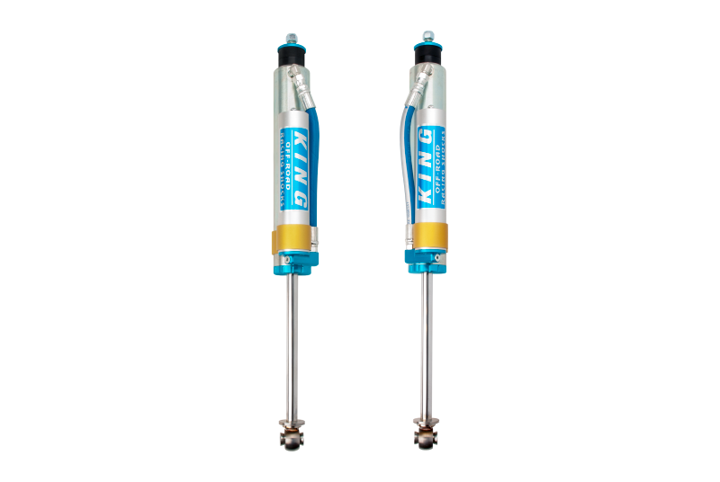 King Shocks 07-18 Jeep Wrangler JK Front 2.5 Dia Piggy Hose Res Shock 3-5in Lift (Pair)-LTW Motorsports