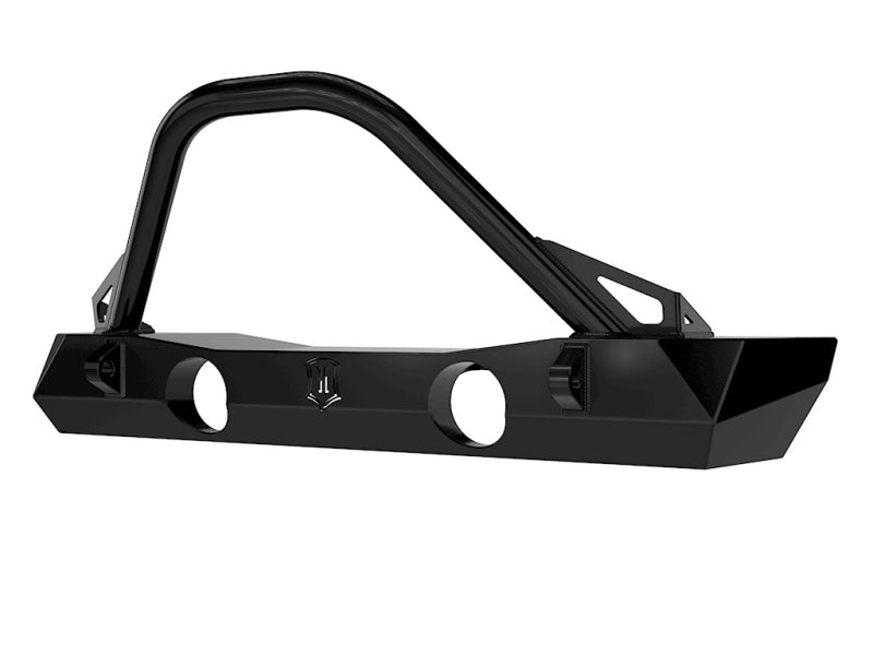 ICON 07-18 Jeep Wrangler JK Pro Series Front Bumper w/Bar/Tabs-LTW Motorsports
