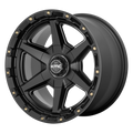 KM101 17X9 6X135/5.5 S-BLK -12MM