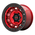 TANK BL 17X9 8X170 C-RED -38