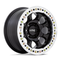 RIOT BL 17X9 5X5.0 SBLK-MCH-RG -12
