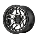 KM540 18X8.5 6X120 S-BLK MACH 18MM