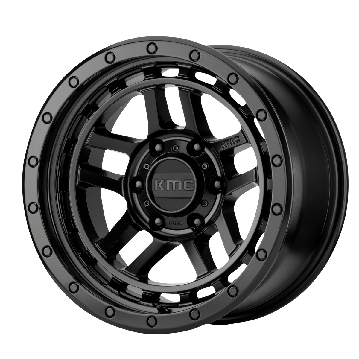KM540 17X9 5X5.0 S-BLK -12MM