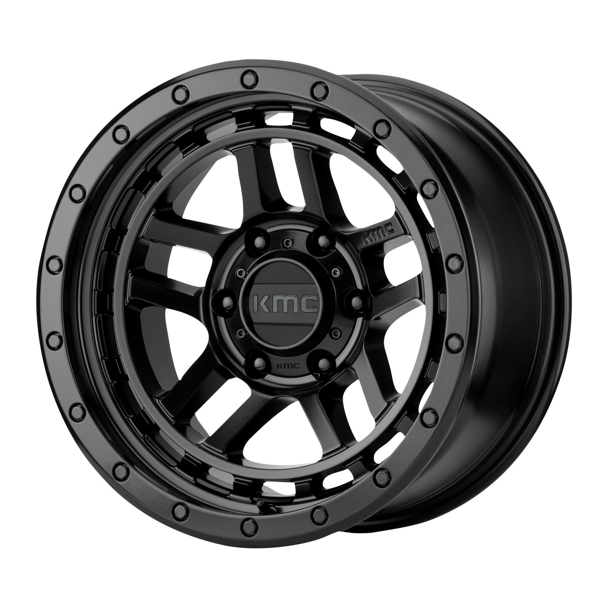 KM540 17X8.5 6X5.5 S-BLK 18MM