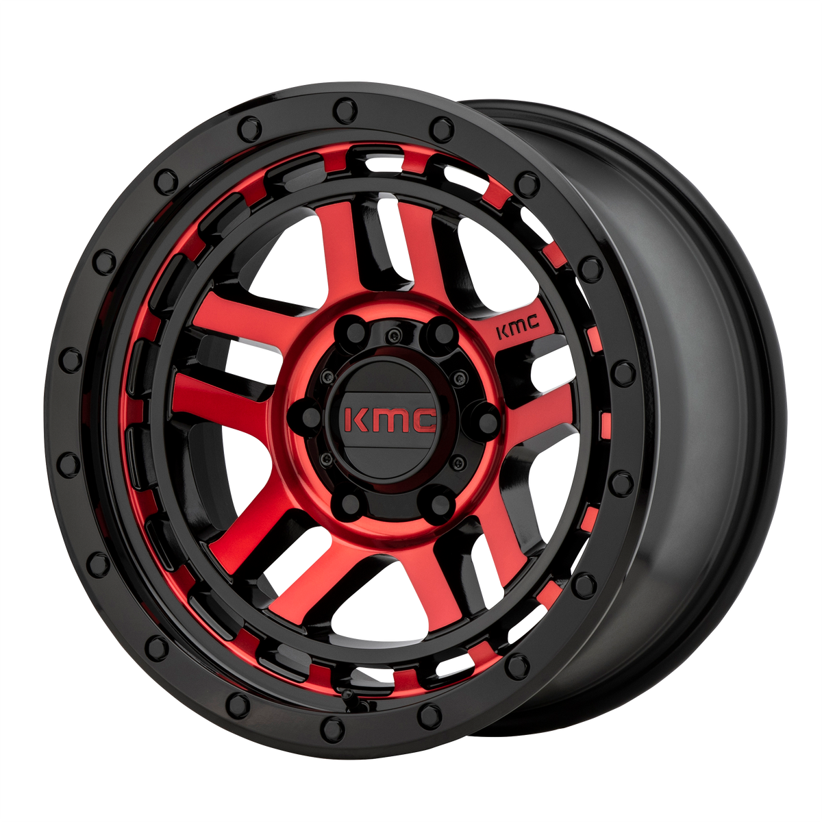 KM540 18X8.5 5X5.0 G-BLK MCH RTCC 00MM