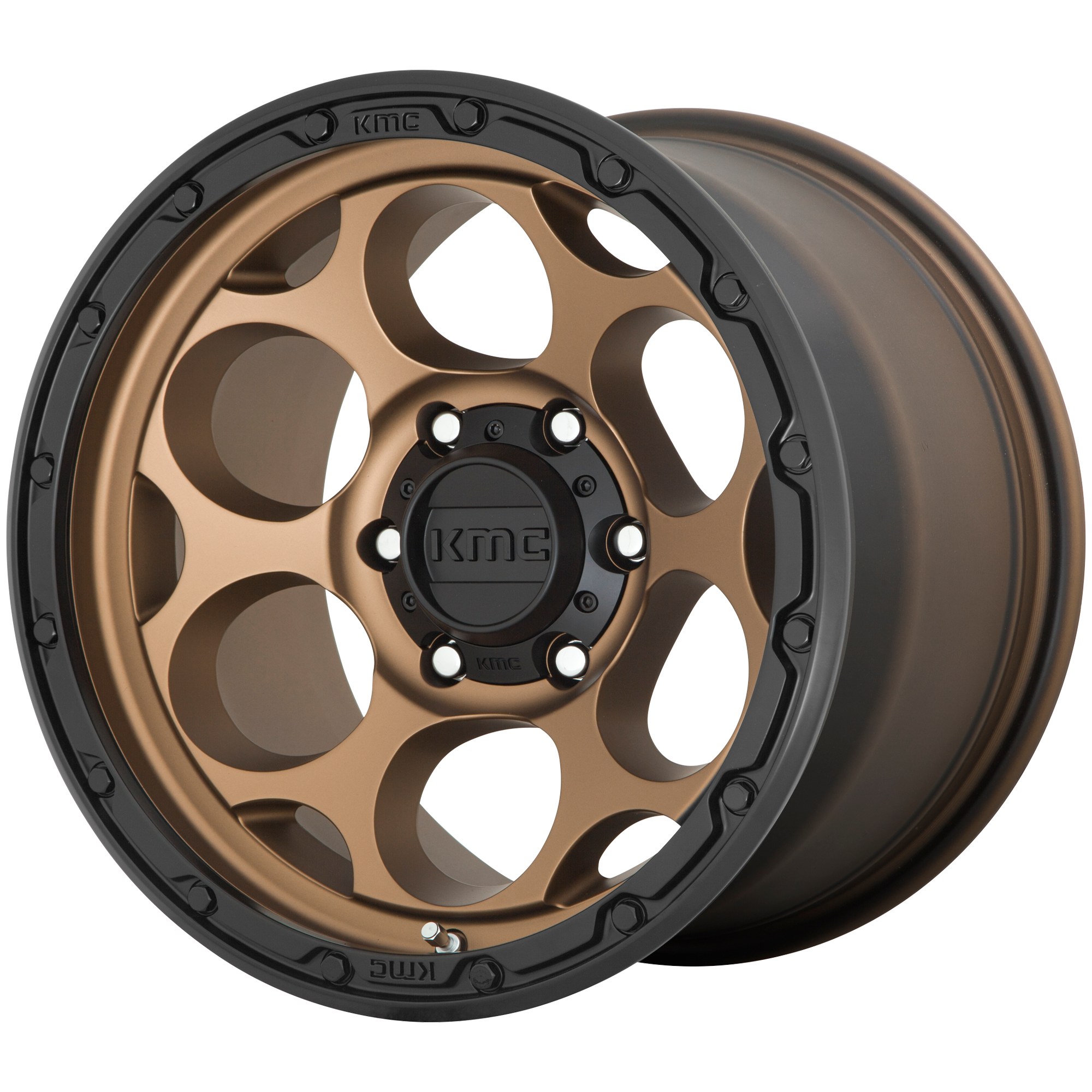 KM541 17X8.5 5X5.0 M-BRZ BLK LP 00MM