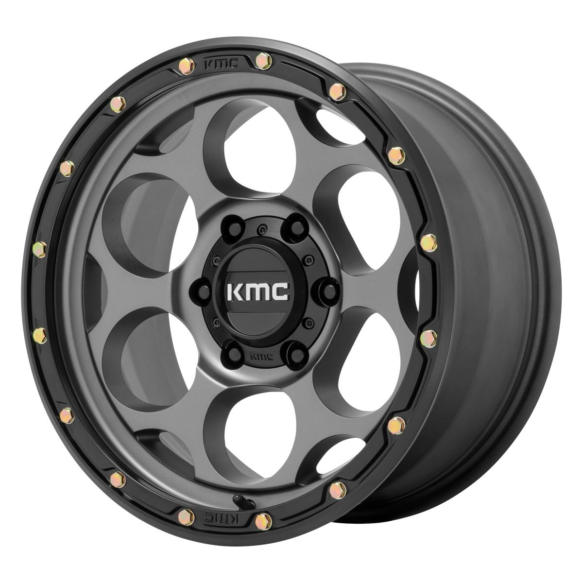 KM541 17X8.5 6X5.5 S-GRY BLK-LP 00MM