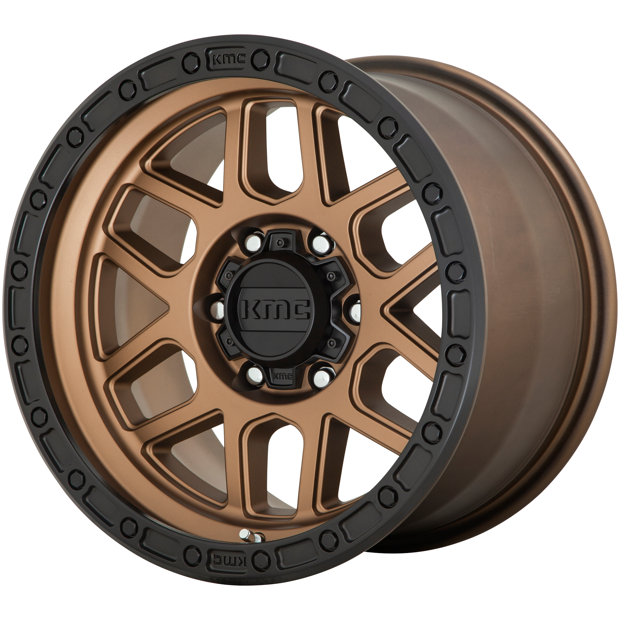 KM544 17X9 6X5.5 M-BRZ BLK LP 18MM