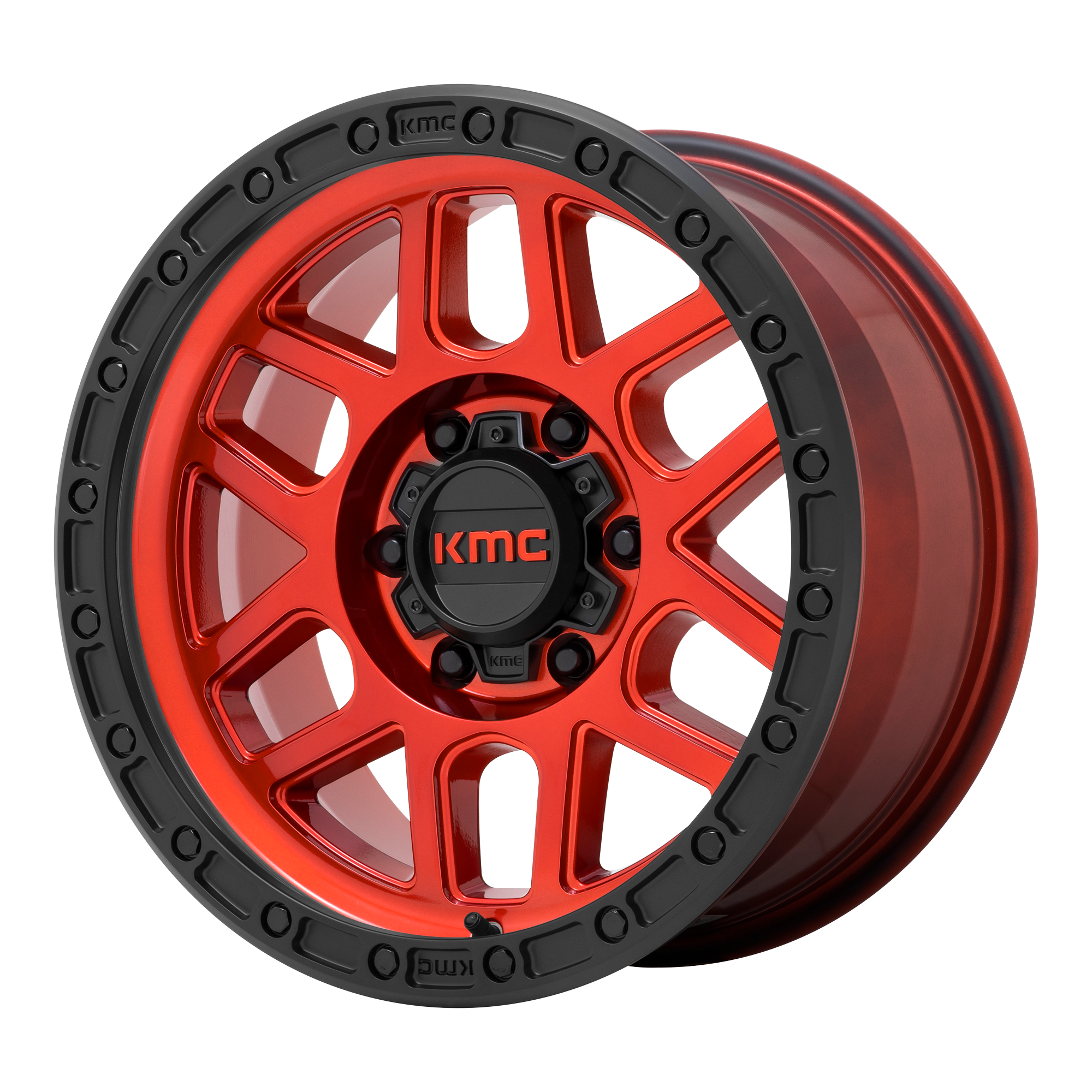 KM544 17X9 6X4.5 C-RED BLK-LP 18MM