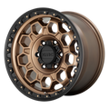 KM545 17X9 5X5.0 M-BRZ BLK LP -12MM