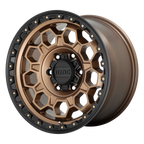 KM545 17X9 6X5.5 M-BRZ BLK LP 00MM