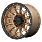 KM547 16X8 6X5.5 M-BRZ BLK-LP 00MM