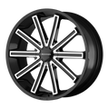KM681 NERVE 22X9 108-150 G-BLK/MCH +38MM