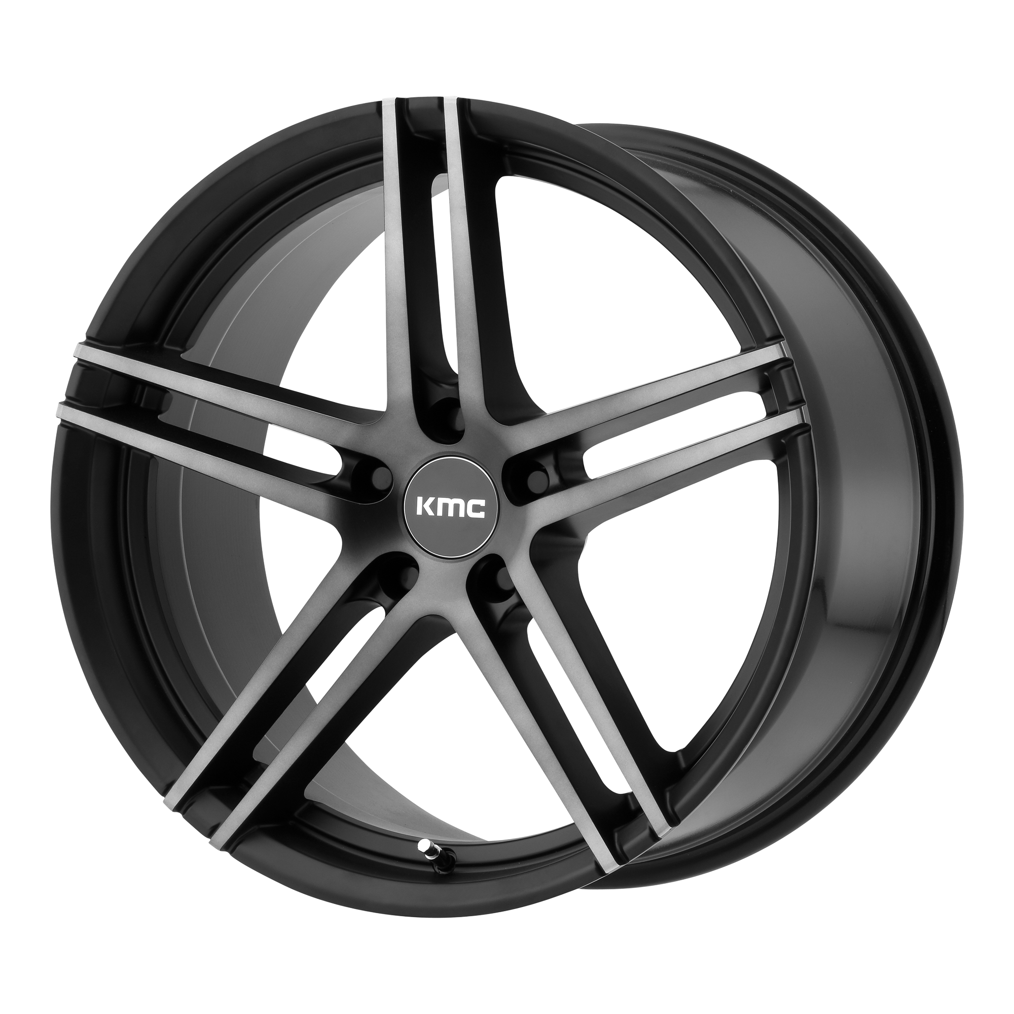 KM703 20X10 5X112 S-BLK TITANUM FACE 45