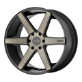 KM704 20X8.5 6X135 M-BLK DTCC FACE 38MM