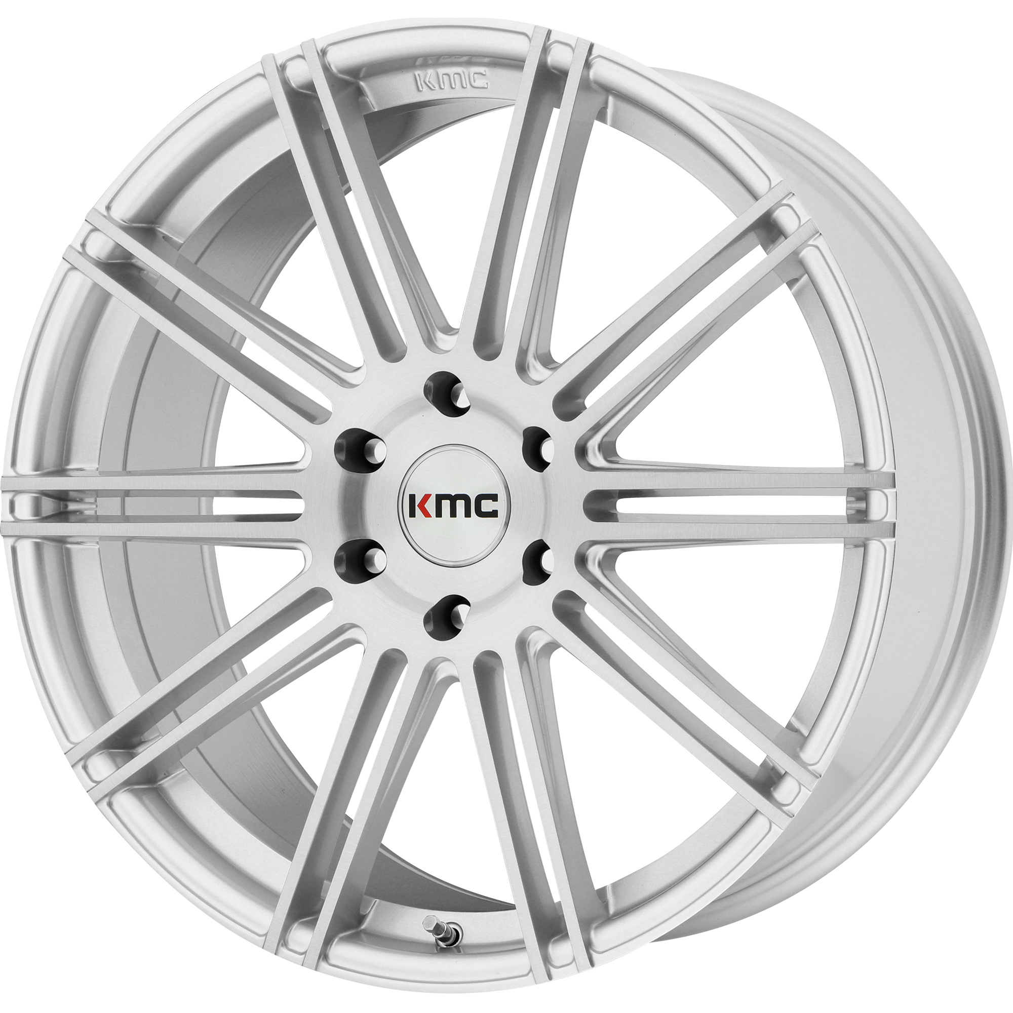 KM707 20X9 5X120 BRUSHED SLV 30MM