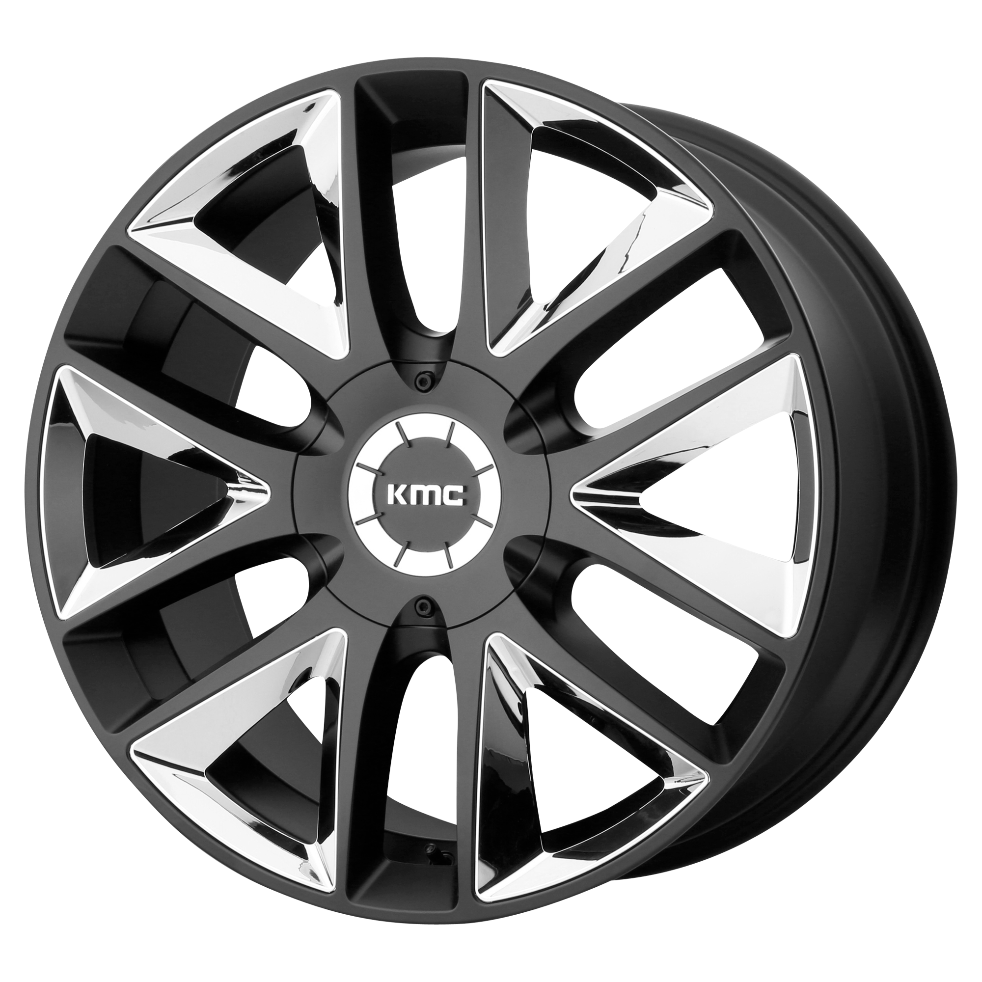 KM710 22X9.5 6X135/5.5 S-BLK CHR INS 30M